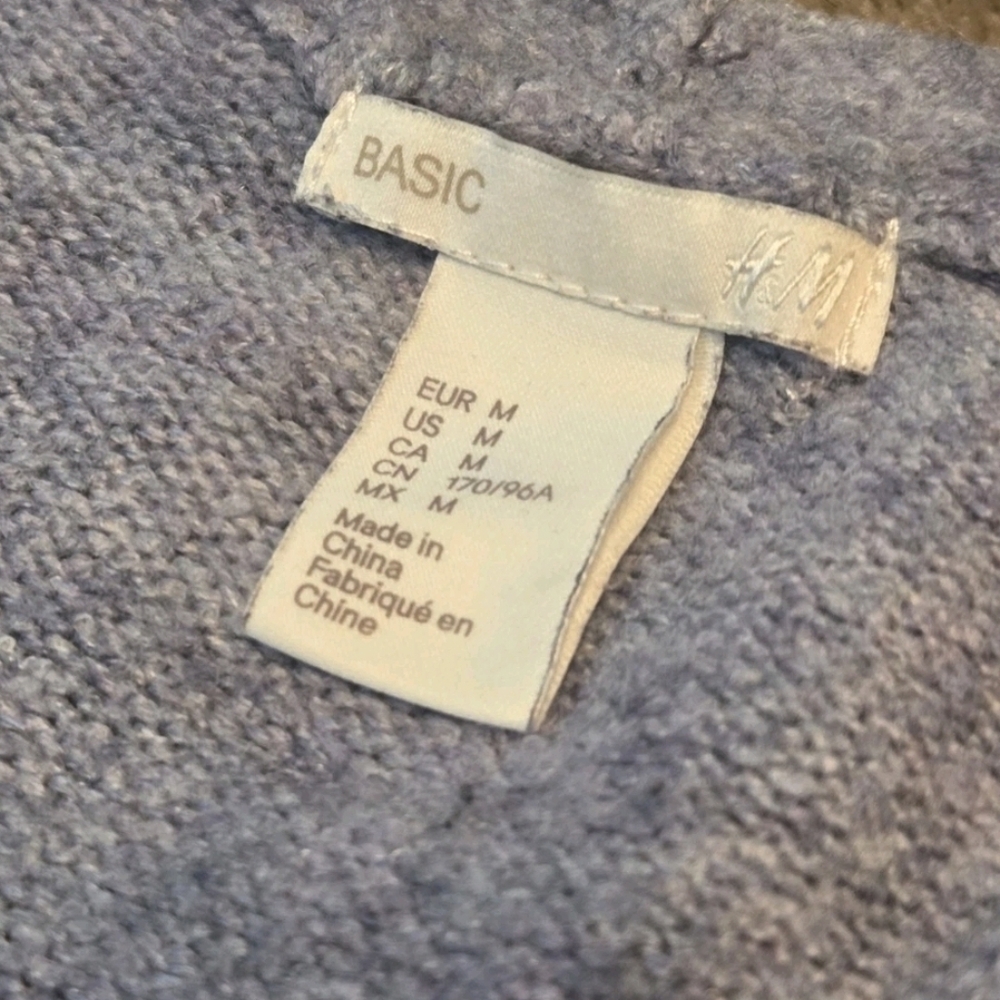 H&M Lavender Super Soft Open-Front Knit Cardigan - Picture 9 of 9